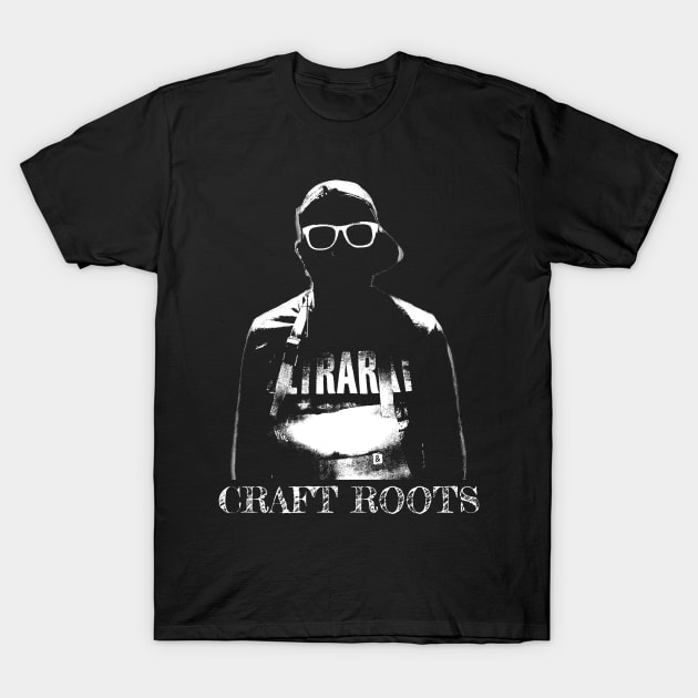 Craft Roots Chef Vic T-Shirt by nickedenholm